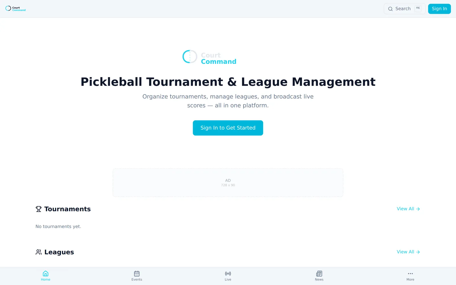 CourtCommand platform